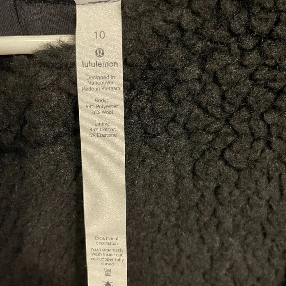 NWT Lululemon Wool Whenever Crew - Picture 5 of 9